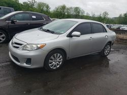 Salvage cars for sale from Copart Marlboro, NY: 2012 Toyota Corolla Base