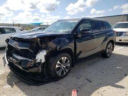 Salvage cars for sale at Arcadia, FL auction: 2021 Toyota Highlander XLE