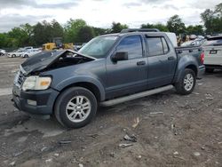 Salvage cars for sale at Madisonville, TN auction: 2010 Ford Explorer Sport Trac XLT