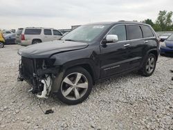 Salvage cars for sale at Wayland, MI auction: 2015 Jeep Grand Cherokee Overland