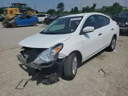 Nissan salvage cars for sale: 2018 Nissan Versa S