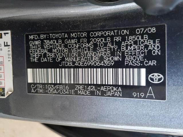 2009 Toyota Corolla Base