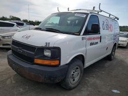 Salvage trucks for sale at Cahokia Heights, IL auction: 2008 Chevrolet Express G2500