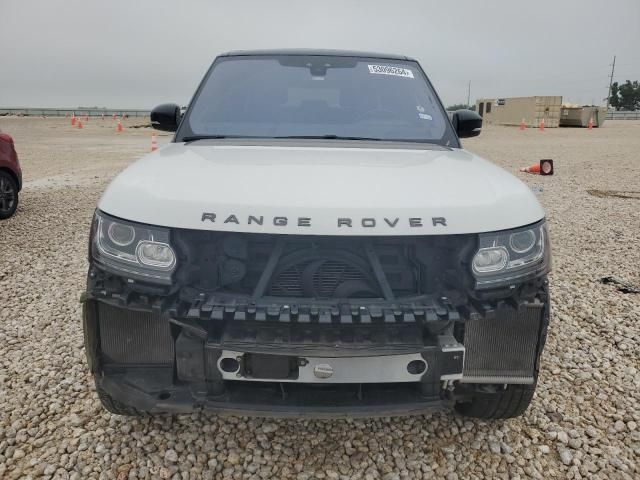 2017 Land Rover Range Rover Supercharged