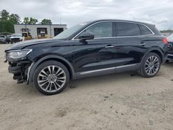 Salvage cars for sale at Harleyville, SC auction: 2017 Lincoln MKX Reserve