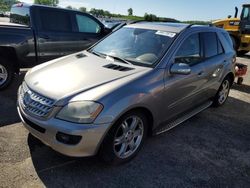 Salvage cars for sale from Copart Mcfarland, WI: 2007 Mercedes-Benz ML 500
