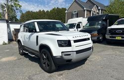 Salvage cars for sale at Mendon, MA auction: 2020 Land Rover Defender 110 HSE