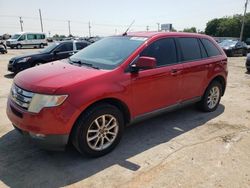 Salvage cars for sale at Oklahoma City, OK auction: 2010 Ford Edge SEL