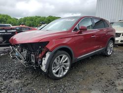 Salvage cars for sale at Windsor, NJ auction: 2017 Lincoln MKX Reserve
