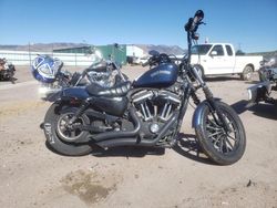 Salvage motorcycles for sale at Colorado Springs, CO auction: 2012 Harley-Davidson XL883 Iron 883