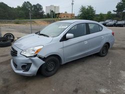 Salvage cars for sale from Copart Gaston, SC: 2018 Mitsubishi Mirage G4 ES