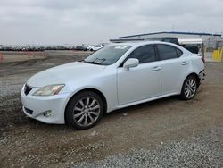 Lexus is 250 salvage cars for sale: 2008 Lexus IS 250