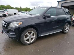 Salvage cars for sale at Duryea, PA auction: 2016 Mercedes-Benz GLE 350 4matic