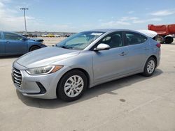 Vehiculos salvage en venta de Copart Wilmer, TX: 2017 Hyundai Elantra SE