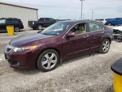 Salvage cars for sale at Temple, TX auction: 2010 Acura TSX