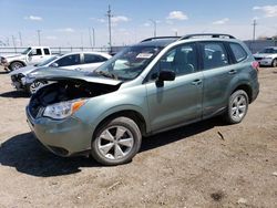 Salvage cars for sale at Greenwood, NE auction: 2016 Subaru Forester 2.5I