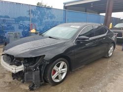Acura tlx Tech salvage cars for sale: 2016 Acura TLX Tech