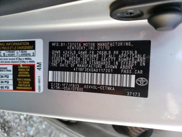 2010 Toyota Camry Base