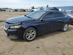 Salvage cars for sale from Copart Woodhaven, MI: 2015 Chevrolet Impala LT