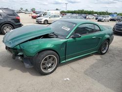 Salvage cars for sale at Indianapolis, IN auction: 2000 Ford Mustang GT