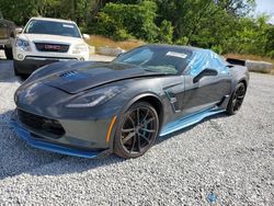 Salvage cars for sale at Fairburn, GA auction: 2017 Chevrolet Corvette Grand Sport 2LT