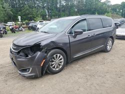 Salvage cars for sale at North Billerica, MA auction: 2017 Chrysler Pacifica Touring L