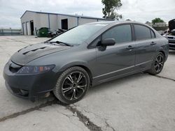 Salvage cars for sale from Copart Tulsa, OK: 2010 Honda Civic VP