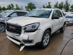 Salvage cars for sale at Bridgeton, MO auction: 2013 GMC Acadia SLE