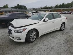 Salvage cars for sale from Copart Spartanburg, SC: 2015 Infiniti Q50 Base