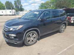 Salvage cars for sale at Moraine, OH auction: 2016 Honda Pilot EXL