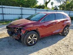 Salvage cars for sale from Copart Hampton, VA: 2021 Lexus NX 300 Base