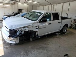 Salvage cars for sale at Madisonville, TN auction: 2012 Dodge RAM 1500 ST