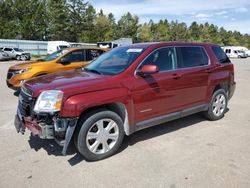 GMC Terrain salvage cars for sale: 2017 GMC Terrain SLE