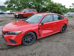 Vehiculos salvage en venta de Copart Baltimore, MD: 2022 Honda Civic Sport