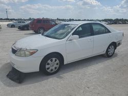 Salvage cars for sale from Copart Arcadia, FL: 2004 Toyota Camry LE