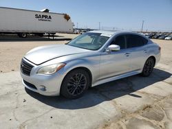 Salvage cars for sale at Sun Valley, CA auction: 2012 Infiniti M56