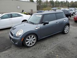 Salvage cars for sale from Copart Exeter, RI: 2008 Mini Cooper S