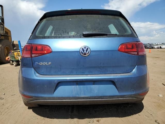 2015 Volkswagen E-GOLF SEL Premium