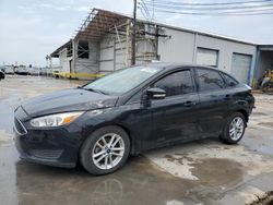 Salvage cars for sale at Corpus Christi, TX auction: 2017 Ford Focus SE