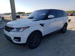 Land Rover Range Rover salvage cars for sale: 2016 Land Rover Range Rover Sport SE