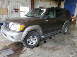 Salvage cars for sale from Copart Helena, MT: 2001 Toyota Sequoia SR5