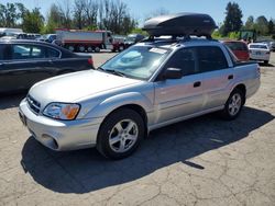 Salvage cars for sale at Portland, OR auction: 2005 Subaru Baja Sport