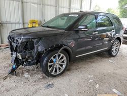 Salvage cars for sale from Copart Midway, FL: 2017 Ford Explorer Limited