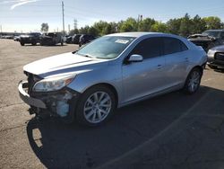 Chevrolet Malibu 2lt salvage cars for sale: 2015 Chevrolet Malibu 2LT