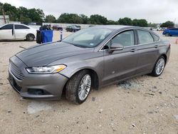 Salvage cars for sale at New Braunfels, TX auction: 2014 Ford Fusion SE Hybrid