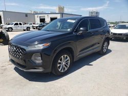 Salvage cars for sale from Copart New Orleans, LA: 2019 Hyundai Santa FE SEL