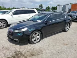 Salvage cars for sale at Cahokia Heights, IL auction: 2012 Acura TL