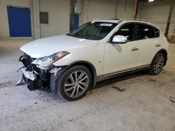 Salvage cars for sale at Bowmanville, ON auction: 2017 Infiniti QX50