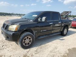 Salvage cars for sale at Houston, TX auction: 2006 Nissan Titan XE