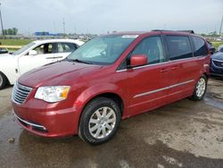 Salvage cars for sale at Woodhaven, MI auction: 2014 Chrysler Town & Country Touring